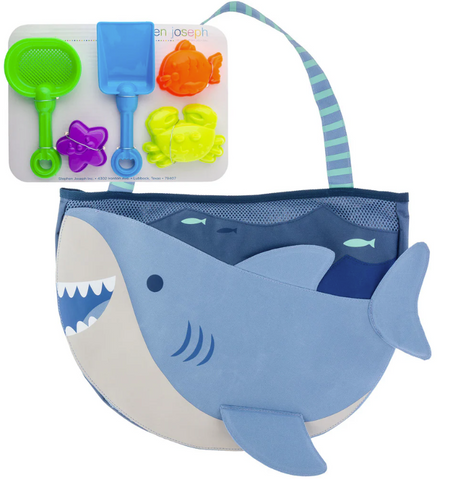 Collapsible Beach Bucket Shark