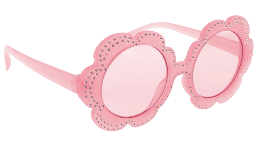 Fashion Sunglasses Pink Flower