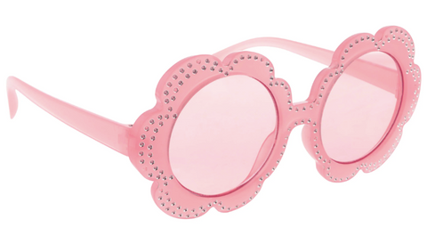 Fashion Sunglasses Pink Flower
