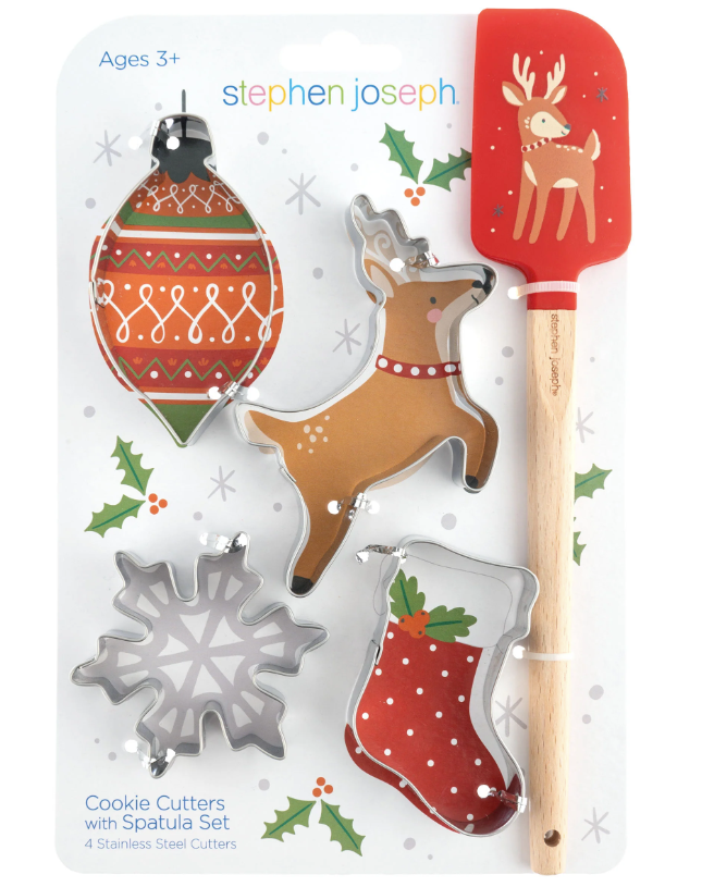 Holiday Cookie Cutter & Spatula Reindeer