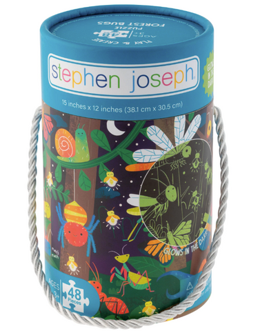 Glow in the Dark Puzzle Forest Bugs