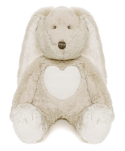 Teddy Cream Bunny Grey-17" Lg.