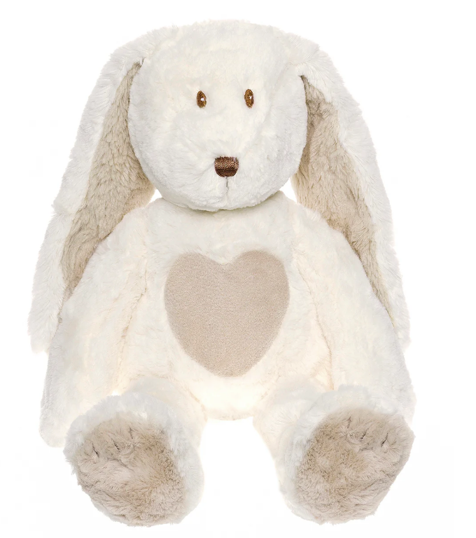 Teddy Cream Bunny White-20" Tall