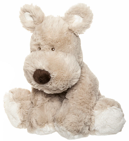 Teddy Cream Dog Grey-8" Med.