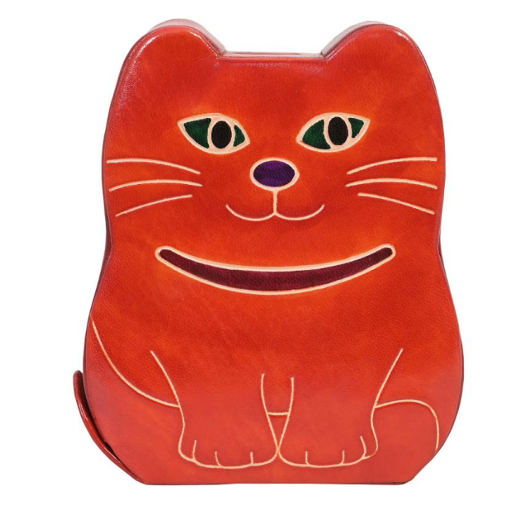 CAT LEATHER BANKS
