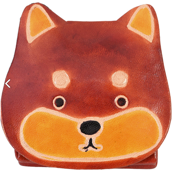 Bear Leather Coin Pouch