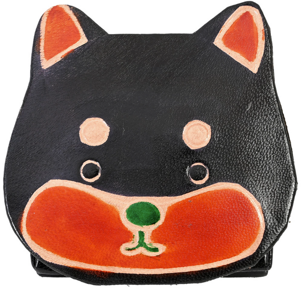 Bear Leather Coin Pouch