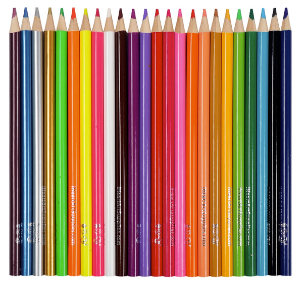 24 Colored Pencils
