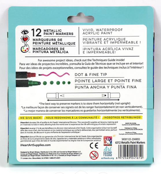 Metallic Paint Markers