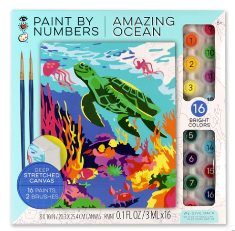 Paint By Numbers Amazing Ocean
