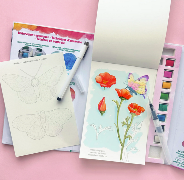 Watercolor Journal - Forest Flora