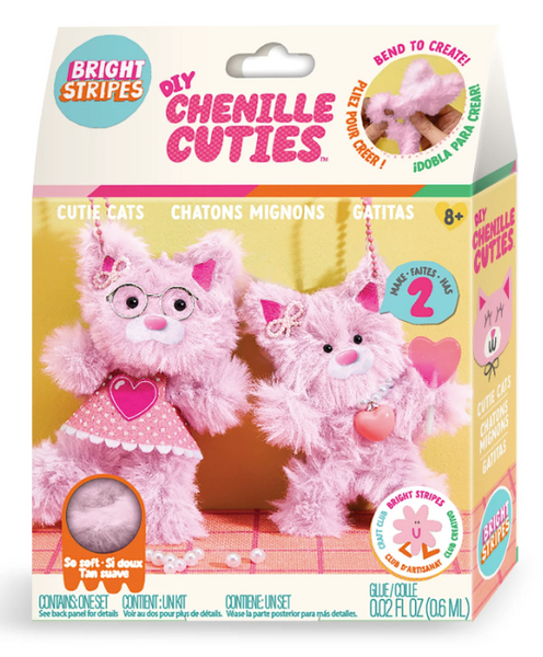 DIY Chenille Cuties- Cutie Cats