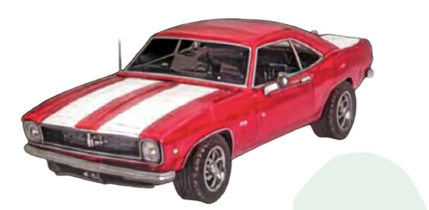 1968 Z/28 Camaro Metal Earth