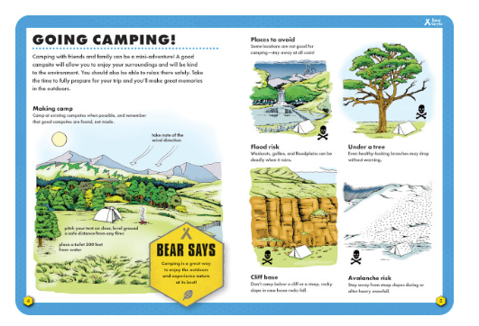 Bear Grylls, Going Camping
