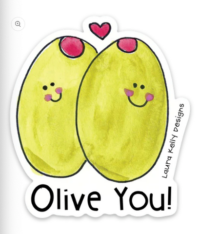 Olive You Sticker