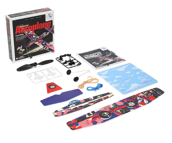 Rubber Band Aeroplane - Low Wing