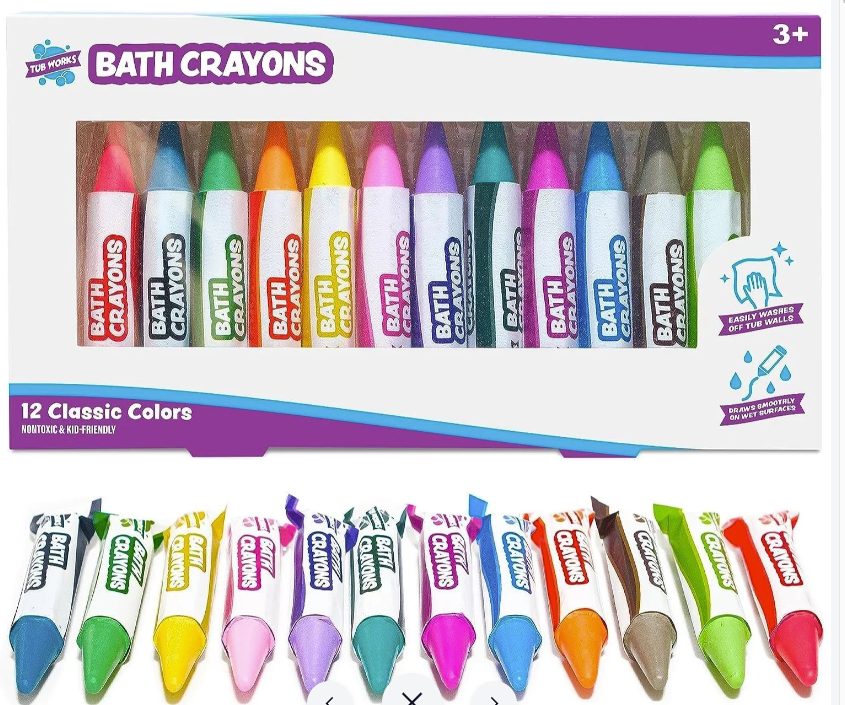 Smooth Bath Crayons 12 Pack
