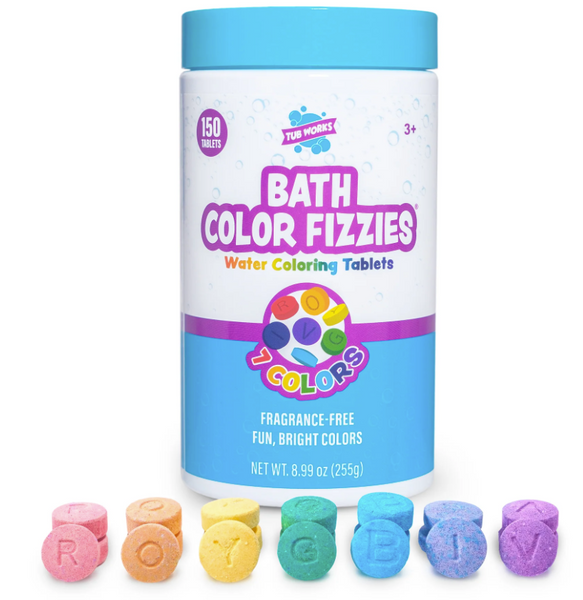 Bath Color Fizzies 150 Count