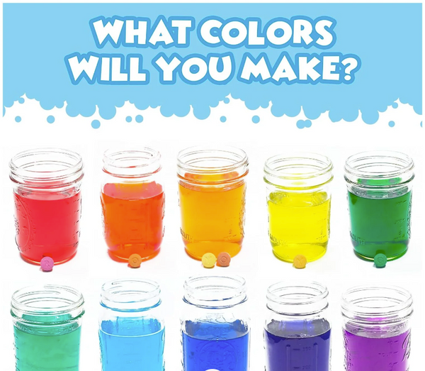 Bath Color Fizzies 150 Count