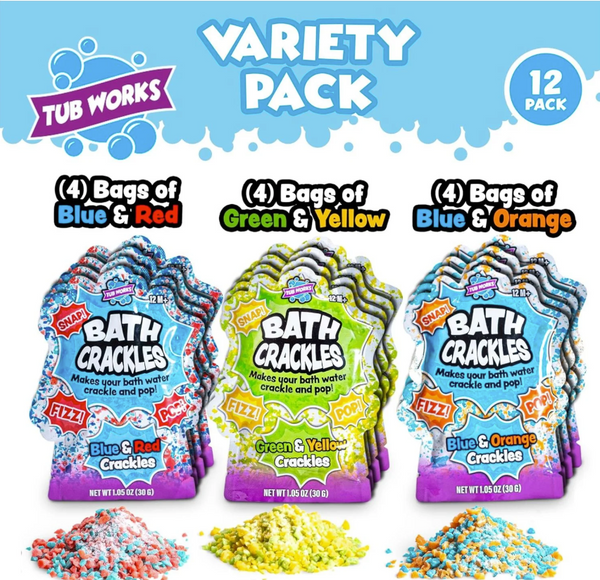 Bath Crackles Variety 12 Pack