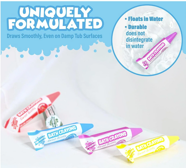 Sweet Scents Bath Crayons 12 Pack