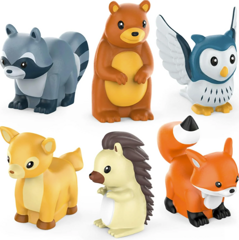 Woodland Mold Free Bath Toys, 6 Pack
