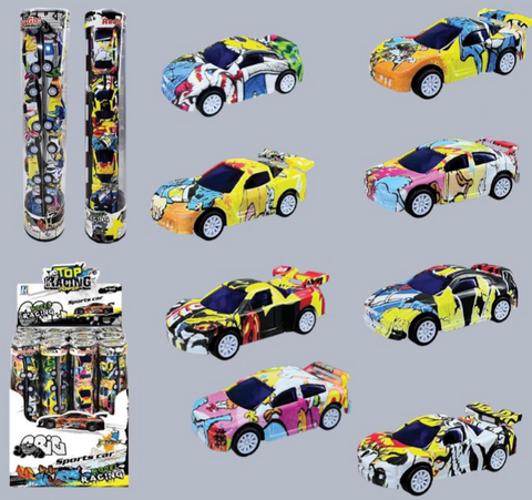 8 Car Multi Vehicle Graffiti Tube
