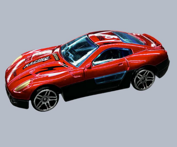 6 Racing Cars w/Carry Case