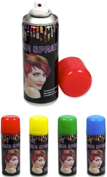 Hair Spray-Rainbow Colors