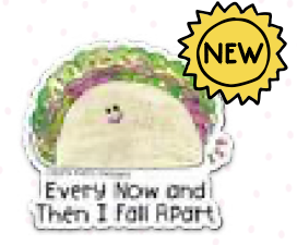 FALL APART Sticker