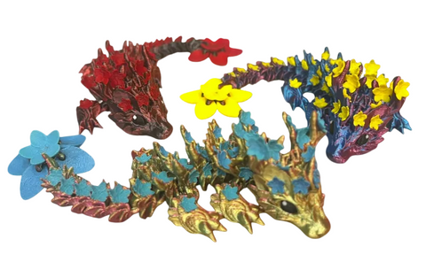 3D Cherry Blossom Dragon Med.