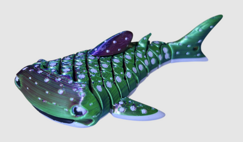 3D Keychain Flexy Whale