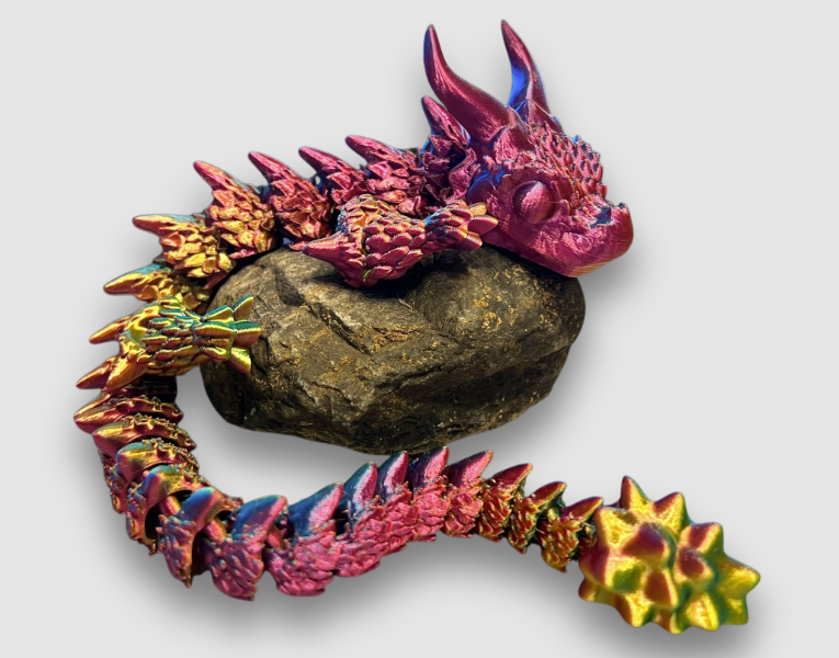 3D New Years Dragon Sm