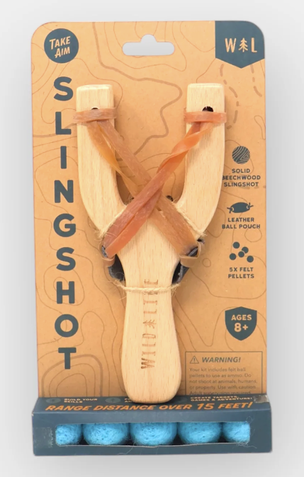 Take Aim-Sling Shot & Felt Pellets