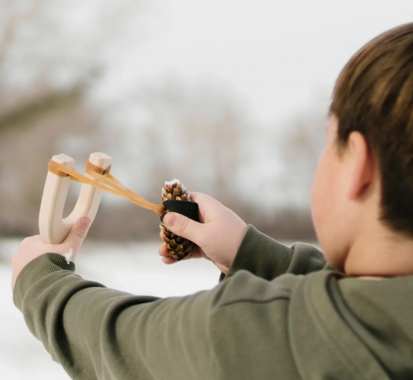 Take Aim-Sling Shot & Felt Pellets