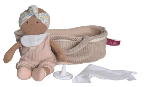 Carry Cot with Rheya Baby