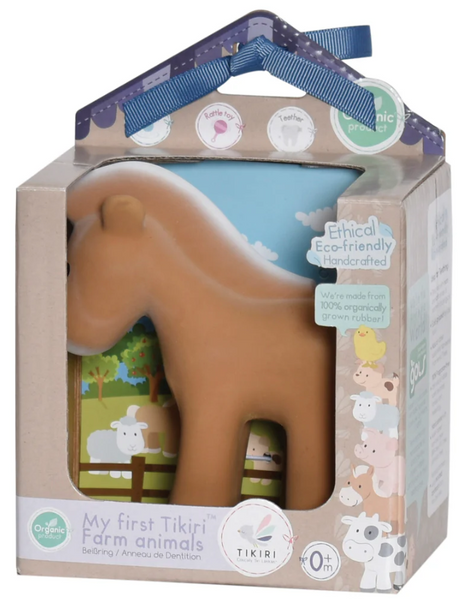 Horse Teether, Rattle & Bath Toy