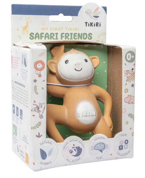 Monkey Teether, Rattle & Bath Toy