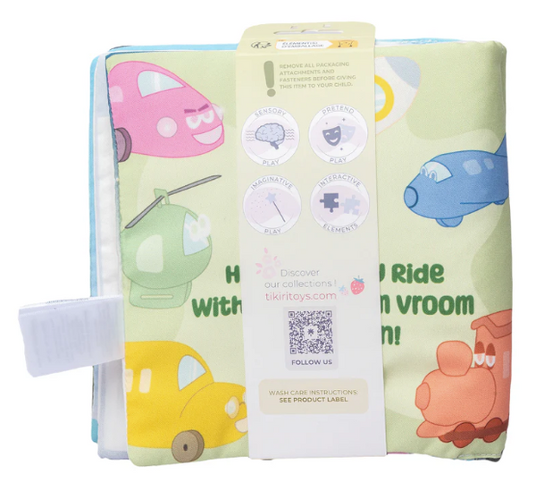 Vroom Vroom Games and Facts Book