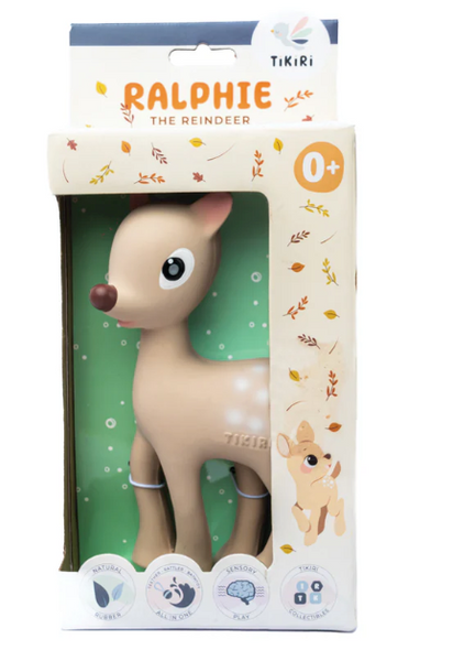 Ralphie Reindeer Teether, Rattle & Bath Toy