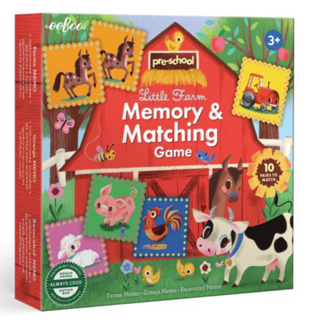 Pre-School Little Farm Matching Game