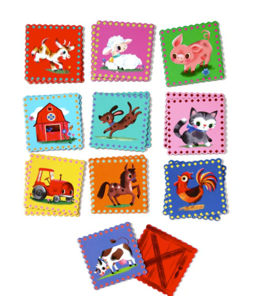 Pre-School Little Farm Matching Game