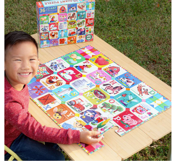 My Farm Alphabet 36 Pc Giant Puz.