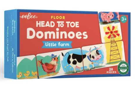 Little Farm Head to Toe Dominoes