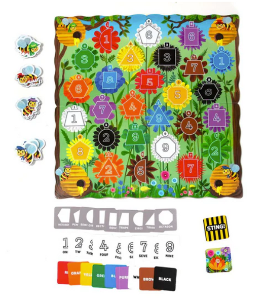 Bouncy Bees Shaped Game