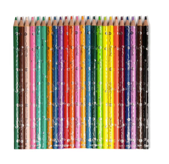 Seashells 24 Watercolor Color Pencils