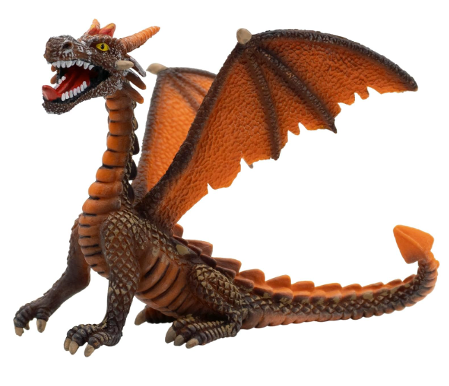 Dragon Orange Figurine