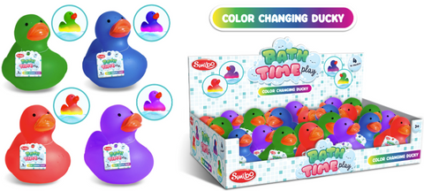 Color Change Rubber Ducks