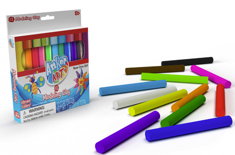 Modeling Clay - 12 Count