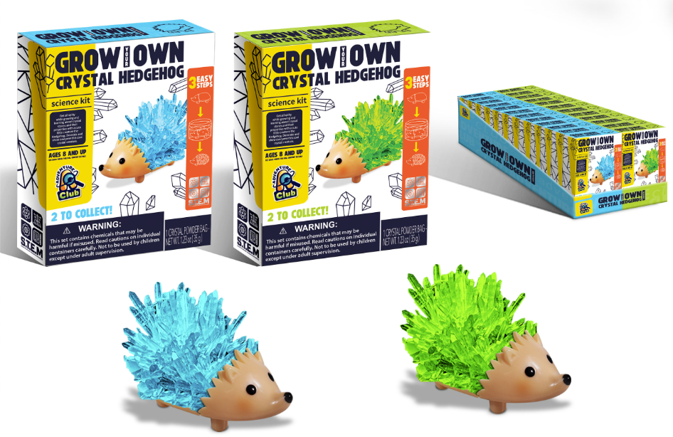 Grow Your Own Crystal Hedgehog